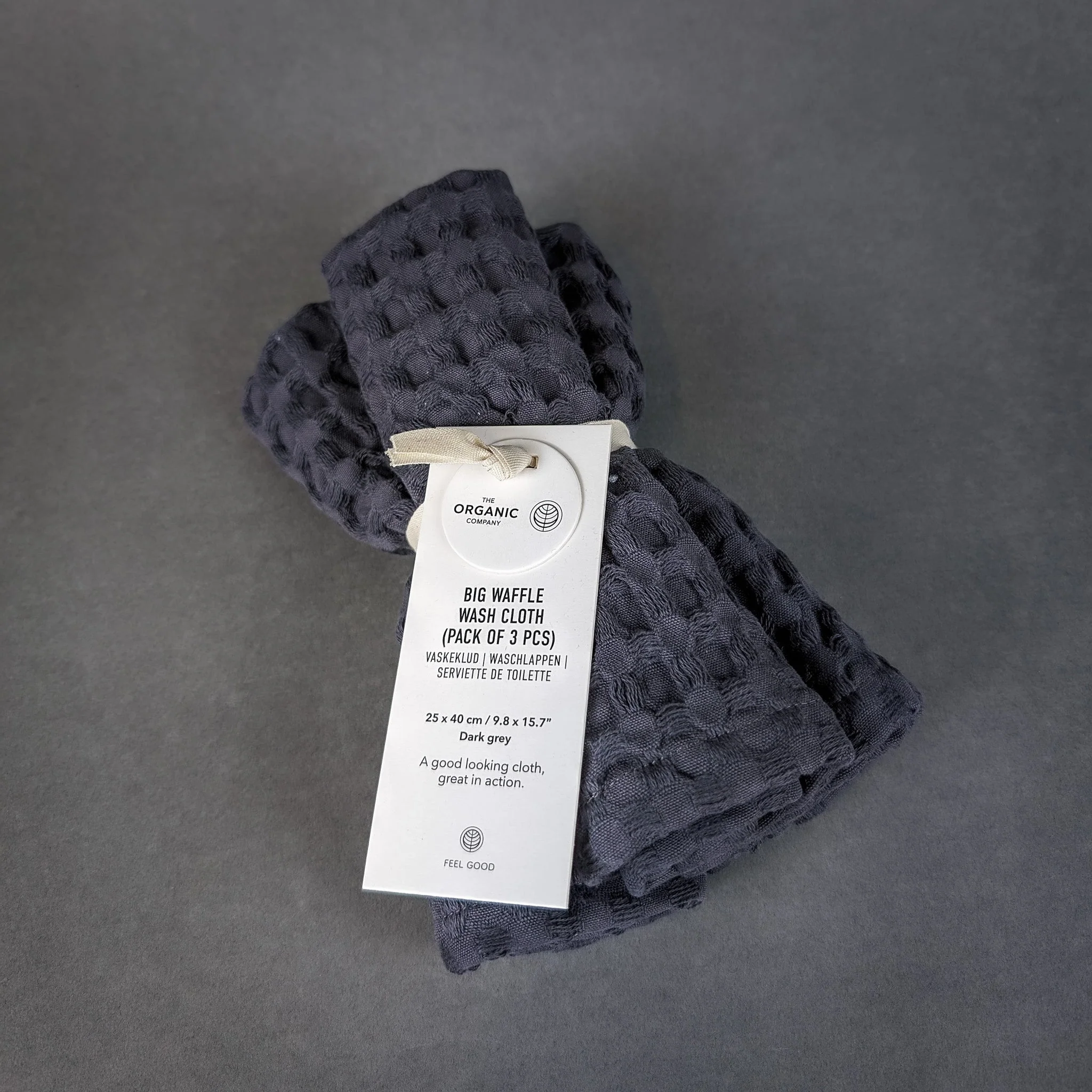 The Organic Company Waffle Wash Cloths (Set of 3) - Image 5