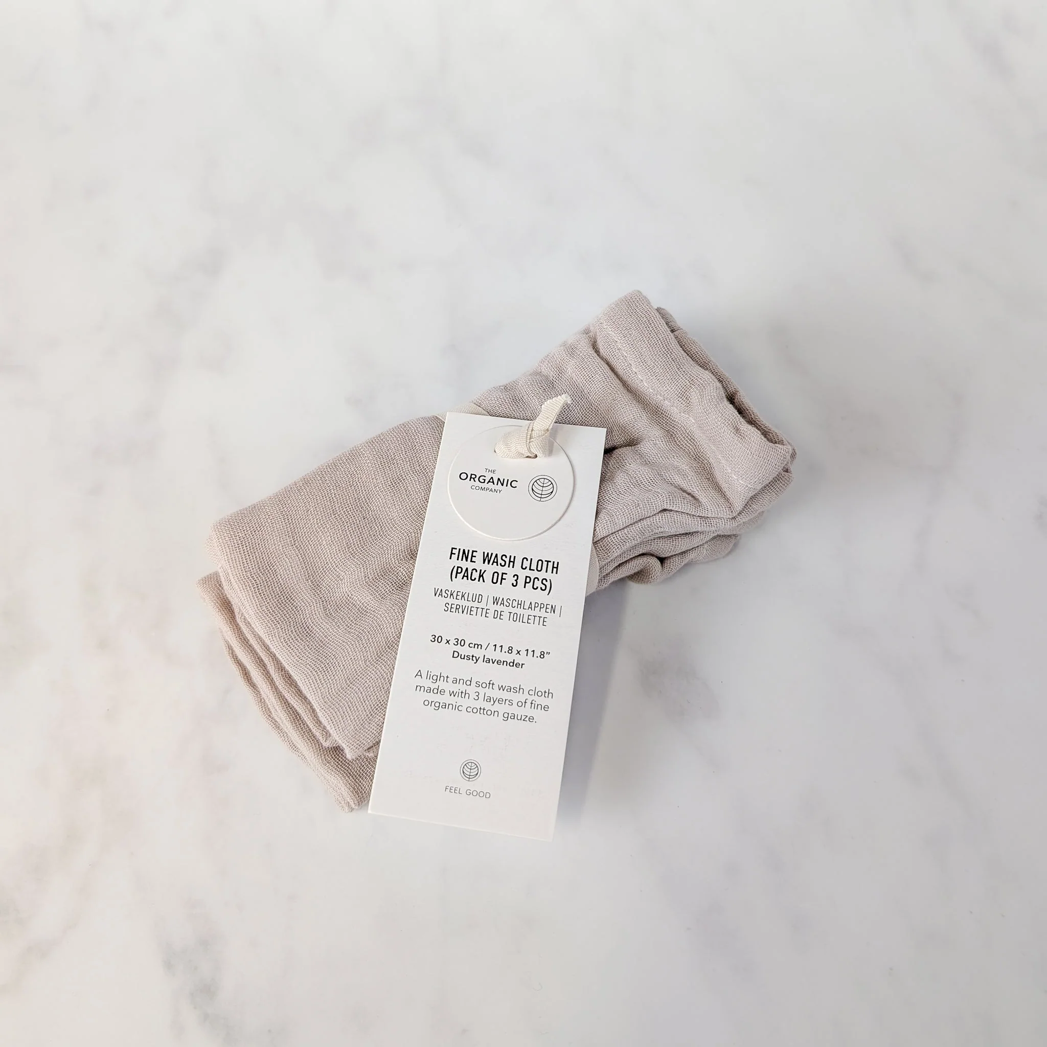 The Organic Company Wash Cloth (Set of 3)