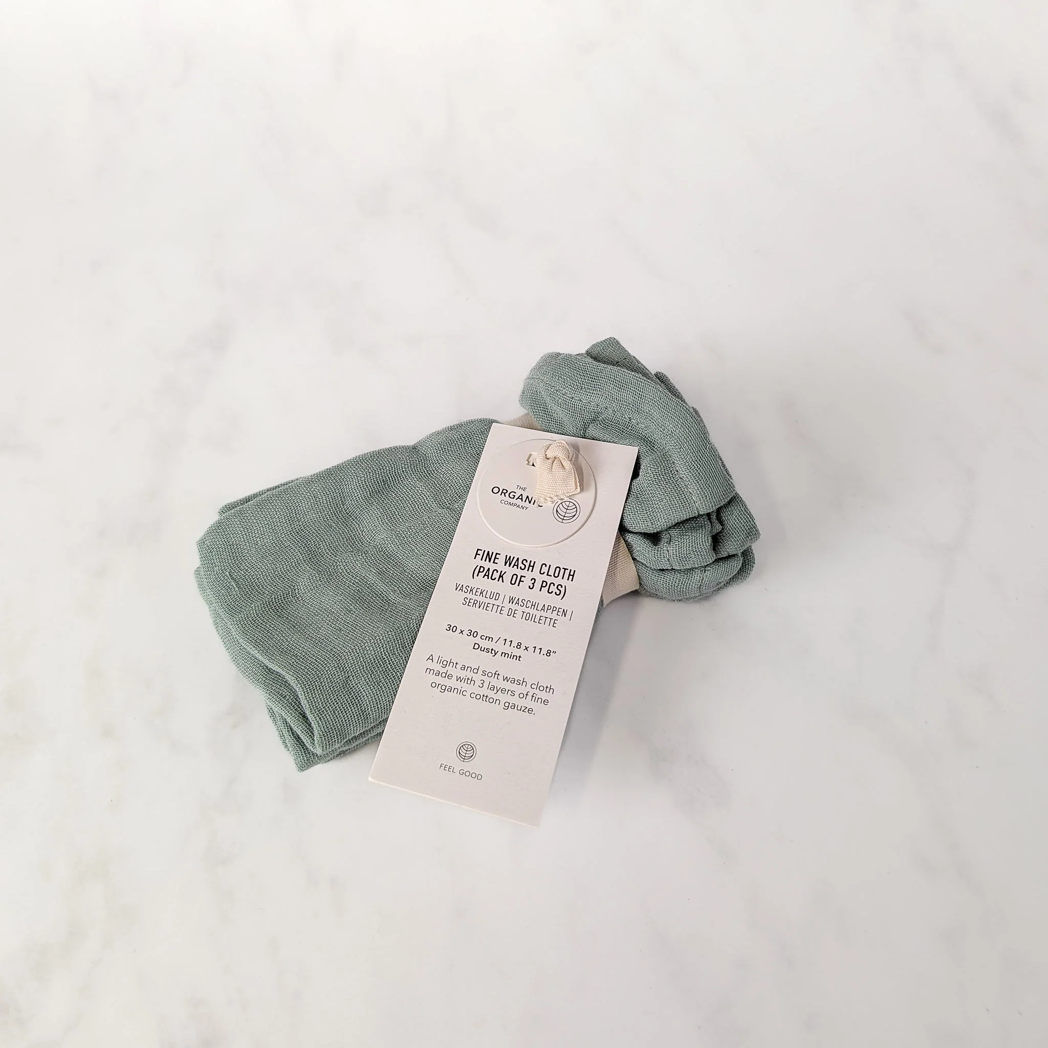 The Organic Company Wash Cloth (Set of 3) - Image 2